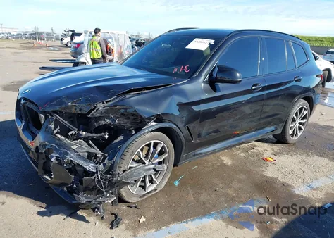 2022 BMW X3 M40I z USA, uszkodzony, nr VIN 5UX83DP0XN9K26457